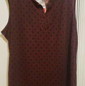 Womens Sleeveless Blouse